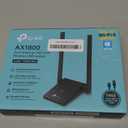 TP-Link WiFi 6 USB Adapter for Desktop PC - (Archer TX20U Plus) AX1800 Wireless Network Adapter with 2.4GHz, 5GHz, High Gain Dual Band 5dBi Antenna, WPA3, Supports Windows 11/10