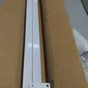 Handrails for Stairs Indoor, 5ft Stair Railing White Metal Staircase Hand Rails/Modern Wrought Iron Handrail, Industrial Wall Mounted Handrails Outdoor for Loft Porch Deck