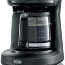 Mr. Coffee 5-Cup Programmable Coffee Maker, 25 oz. Mini Brew, Brew Now or Later, Black