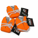Set Of 3 Puffin Drinkwear orange Life Vest Jacket
