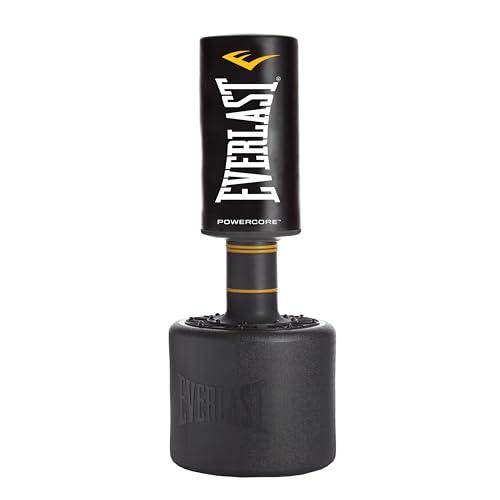 Everlast P00001266 Powercore Free Standing Indoor Rounded Heavy Duty Fitness Training Punching Bag