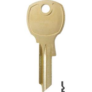 Ilco National NA14 Brass Key Blanks - Box of 50