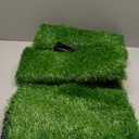 Artificial Grass for Dogs Pee Tray Fake Grass Mat for Professional Puppy Potty Trainer Replacement Dog Grass Pad for Indoor and Outdoor (25.6x19.6 Inch(Pack of 2))