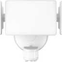 Olafus 65W Motion Sensor Outdoor Lights, 6000LM Flood Lights Outdoor Motion Sensor, 6500K Daylight IP65 Waterproof Motion Detector Lights for Outside, Garage, Porch, Yard, White