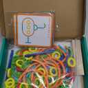 Stem Kids Toys for Creative Learning Building Educational Resources Kids Toy for Preschool and Kindergarten 3 4 5 6 Years Old Boys and Girls Brain Teaser Smart Sticks Toys