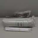 Zakkart SnugCloud Foldable Cat Window Perch - Cordless, Ultra Soft Machine Washable Bed with 4-Sided Bolster, Metal Frame - Window Hammock for Large Cats and Kittens (Gray, Medium) (Medium (23.6"x15.7"))