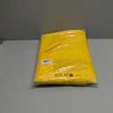 Hiasan Yellow Backdrop Curtains for Parties, Polyester Photography Backdrop Drapes for Family Gatherings, Wedding Decorations, 5ftx10ft, Set of 2 Panels