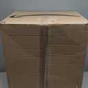 Rubbermaid Commercial Products Touch Top Can/Wastebasket with Lid, 13-Gallon, Small Black Garbage Bin for Home/Kitchen/Bathroom/Bedroom/Office