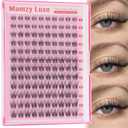 Wispy Lash Clusters Natural 8-14MM Eyelash Clusters CC Invisible Band Short Curly Cluster Eyelash Extensions DIY Versatile Eye Lashes Clusters Extension by MAMZY LUXE