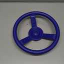 Playground Steering Wheel Accessories Plastic Swingset Steering Wheel Pirate Ship Steering Wheel Playset for Outdoor Backyard Treehouse Playground Jungle Gym (1, Blue)