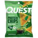 Quest Nutrition Tortilla Style Protein Chips, Salsa Verde, 19g of Protein, 4g Net Carbs, Gluten Free, 1.1 Ounce (Pack of 12)(BB: 08/02/2026)