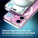 ALTURIZ for iPhone 16 Plus Case [6.7"] Compatible with MagSafe, [Military-Grade Protection], Shockproof, Non-Yellowing, Women Mens Girls Boys, Magnetic Phone Case for iPhone 16 Plus, Clear