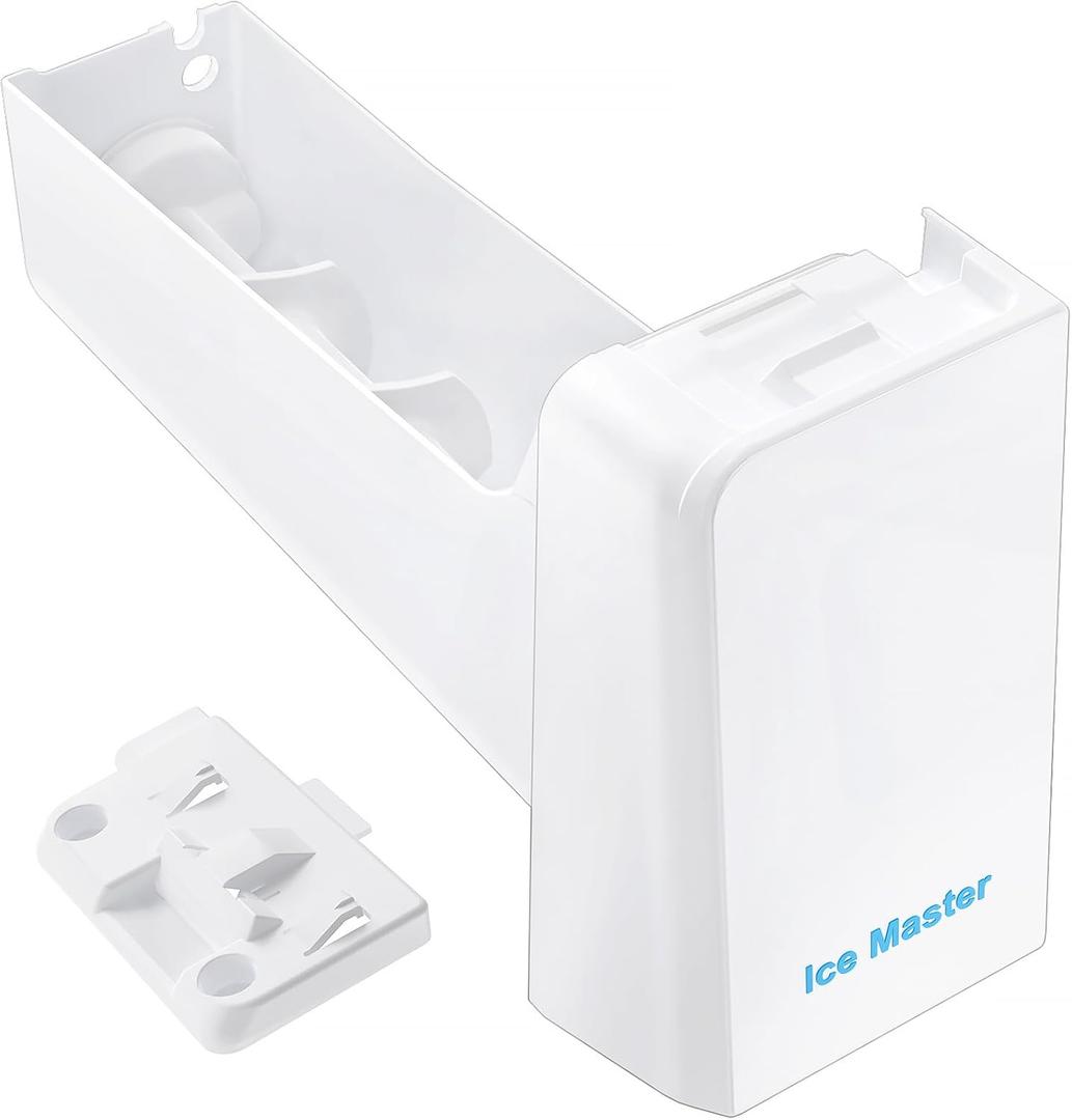 Upgraded DA97-14474C Ice Bucket Compatible with Samsung Ice Maker DA97-14474A Samsung Ice Bucket Replacement DA97-12604D RF28HMEDBSR RF265BEAESR RF263BEAESR RF25HMEDBSR Ice Maker Tray Ice Container
