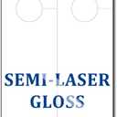 Printable Door Hanger Signs for Business (4.25 x 11) - 200 Blank Door Hangers - Semi-Glossy (2 Sides) - Laser Printers Only