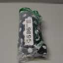 Womens Sports Bra-Yoga Bras Gym Running-Sleeveless Fitness Workout Crop Tops (Large, Polka Dot Black Polkadot Black and White)