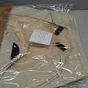 Light Beige Thick Nappa Leather Automotive Front Car Seat Covers Set of 2