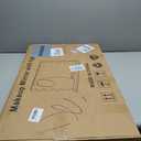 Moonee Vanity Mirror with Lights, Hollywood Lighted Makeup Mirror with 15 Dimmable Bulbs and 10X Magnification, 3 Colors Modes, Aluminum Metal Frame, Light Up Mirror for Tabletop or Wall23" x 18" (White)