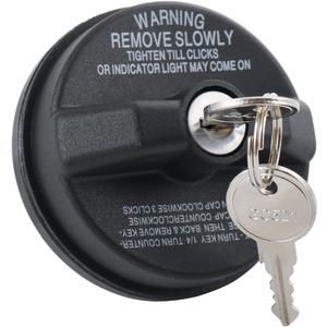 Locking Gas Cap, Lock Fuel Tank Cap Compatible with Toyota Tacoma, 4Runner, Camry - Chevy Silverado 1500, Cruze, Malibu, Camaro - Nissan Altima, Titan, Murano, Sentra, NV1500