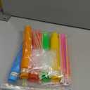 42Pcs LED Glow Sticks Pop Tubes Pack - Light up Party Favors for Kids 4-8 8-12, Toddlers Goodie Gift Bag Stuffer Fillers, Neon Party Decorations Toys Gifts for Halloween, Birthday, Dance