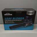 Leaf Blower Cordless with Battery and Charger: 2 Batteries 20V 4.0Ah Brushless Motor, Handheld Electric Leaf Blowers, Battery Powered Blowers for Lawn Care, Yard Leaves Cleaning, (Grey) (Gray)