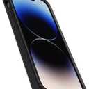 OtterBox iPhone 14 Pro Max (ONLY) Symmetry Series+ Case - Black, Ultra-Sleek, Snaps to MagSafe, Raised Edges Protect Camera & Screen