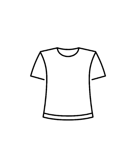 CC Provided TShirt, Men's Big and Tall, Black, 2X Tall