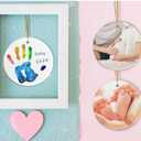 Sublimation Blanks Easter Ornaments Double Sided, 12pcs Sublimation Ornament Blanks Bulk, Sublimation Blanks Products for Birthday, Ceramic Ornaments for Crafts