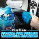 Chemical Guys Sticky Icky Car Cleaning Gel, Green Apple, Interior Car Cleaner, Reusable Automotive Crevice & Interior Dust Cleaner for Air Vents, Consoles, Cup Holders & Keyboards, 2 Pack (100g Each)