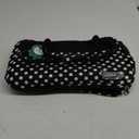 PetAmi Dog Purse Carrier for Small Dogs, Airline Approved Soft Sided Pet Carrier with Pockets, Ventilated Dog Carrying Bag for Puppy Cat, Dog Travel Supplies Bag, Sherpa Bed, Max 12 lbs, Polka Dot (One Size (Pack of 1), Polka Dot Black)