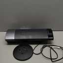 Lasko Ellipse Ceramic Tower Heater for Home with Tipover Switch, Child Lock, Digital Display, Thermostat, Wide Oscillation, Remote, Timer, For Bedroom, Office, Living Room, Den, 1500W, Black, CT18950