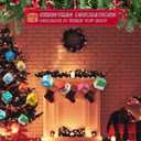 4 x KADYON 10Pcs Christmas Ornaments, 2.6 Inch Small Gift Boxes for Hanging Tree Decorations (10)