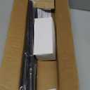 Heavy Duty Curtain Rods No Drilling for Windows 30 to 90 Inches,5/8 Inch Diameter No Drill Small Curtain Rod Set with Adhesive Brackets, Black