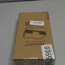 Black Wooden Napkin Holder Guest Towels Holder Flat Bathroom Napkins Holder Disposable Hand Towel Tray Cocktail Napkin Holder for Table Kitchen Counter Modern Paper Towel Holder Basket Accessories