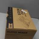 Podcast Microphone Bundle with Live Sound Card Audio Mixer, Podcast Equipment Bundle with 3.5mm BM800 Microphone for Pc/Youtube Live Streaming Singing Gaming, Sound Board with Voice Changer, Denoise