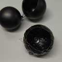 Christmas Ball Ornaments - 30pcs Shatterproof Christmas Ornaments Set Plastic Hanging Christmas Decorations for Xmas Tree Holiday Party Decor, 6 Styles in 4 Sizes (Black)