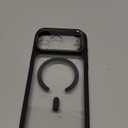 ESR for iPhone 17 Pro Max Case with Stash Stand, Camera Control Cover Compatible with MagSafe, Military-Grade Drop Protection Magnetic Phone Case, Scratch-Resistant Back Cover,Clear Black