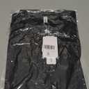 VIMPUNEC Women's Dressy Satin Blouses Fall Long Sleeve Work Shirts Business Casual V Neck Tops Medium, Blue 