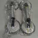 2 Pack Glass Suction Cup Heavy Duty Aluminum Vacuum Plate Handle Holder Heavy Duty Glass Lifter/Tile Suction Cup Lifter/Moving Glass/Lift Pads (White)