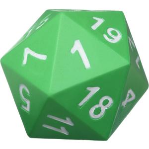 Learning Advantage Jumbo 20-Sided Foam Die (1 Count (Pack of 1))