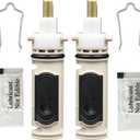 1222 Replacement Cartridge Compatible with moen One-Handle PosiTemp Faucets, Replacement Compatible with moen 1222 Shower Valve Cartridge,Metals & Plastics-2 Pack