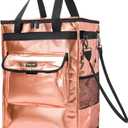 BALEINE Reusable Grocery Bags on Wheels, Rolling Tote Bag, Shopping Trolley, Large Backpack Shopping Carts for Groceries