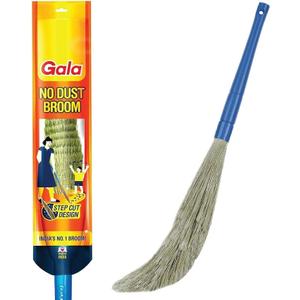 No Dust Broom for Floor Cleaning, Broom Stick for Home Floor Cleaning,Balcony Cleaning Jhadu for Home Cleaning, Made of Washable Fibers (Pack of 1), Multy