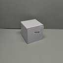 4-side Acrylic Photo Block Cube Tabletop Pen holder Desktop Storage Organizer for Office Classroom Home Packaging Containers of Plastic Picture Frame for 5" x5" photo size