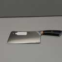 MAD SHARK Meat Cleaver, Professional 7.5 Inch Bone Chopping Butcher Knife with Heavy Duty Blade, German Military Grade Composite Steel, Chinese Chef's Bone Cutting Knife for Home Kitchen & Restaurant