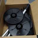 OCEANBROAD Boat Cover Support Poles Adjustable Telescoping Aluminum - Universal Fit for Pontoon, V Hull, Jon Boats - Waterproof Windproof Cover Support System with Straps, 3 Pack