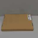 (Pack of 2) 13.2 inch x 9.4 inch Oblong Chrome Plated Silver Mirror Serving Tray with Handles Simple Plain Floral Edge Party Dessert Decorative Decor Platter Plate Dish Base CC-1363