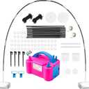 Balloon Arch Kit with Balloon Pump Electric, Improved Balloon Arch Stand with Base for Birthday Gender Reveal Baby Shower Balloons Party Decorations