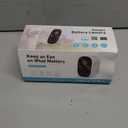 Security Cameras Wireless Outdoor Indoor, 2K Battery Powered WiFi Camera for Home Security, AI Motion Detection, Color Night Vision, IP66 Weatherproof, 2-Way Talk, Siren Alarm, SD/Cloud Storage (White)