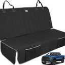 Dog Car Seat Cover for Back Seat,Washable Bench Seat Cover for Truck,Nonslip Backseat Cover Protector for F150/Ram1500/GMC Sierra/Toyota/Chevrolet Silverado,Car Seat Covers for Dogs