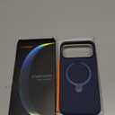 TORRAS Q3 Silicone for iPhone 17 Pro Max Case with Stand, Fit for MagSafe, Liquid Silicone Soft Cozy Grip, 360 Spin Stand, Camera Control, Protective Case for iPhone 17 Pro Max Silicone, Deep Blue